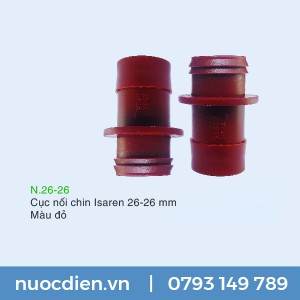 Cục nối Isaren 26 - 26 mm (màu đỏ)